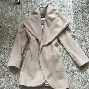 Tahari Wool Wrap Coat